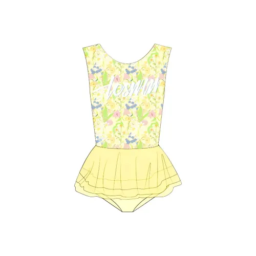 TOSWIM Плавание Группа Женские Цветочный Пасторальный