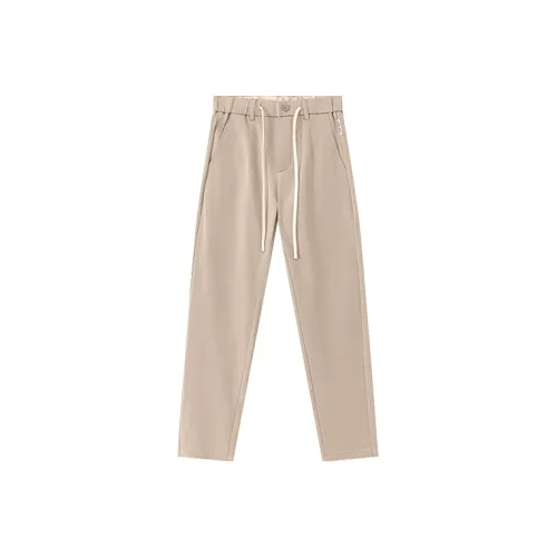 CAISEDI Абрикос Мужские Повседневные Штаны