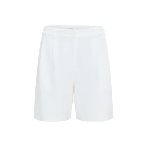 GLASSONS Плиссированные Longline Короткие Повседневные Шорты Женские