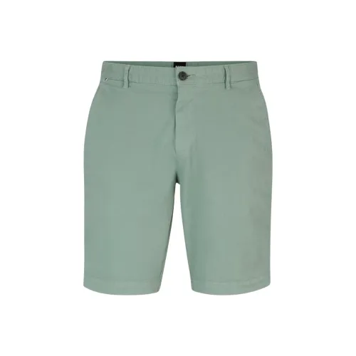 Hugo Boss Light Green Men's Casual Shorts  
Hugo Boss Светло-зеленые Мужские Повседневные Шорты