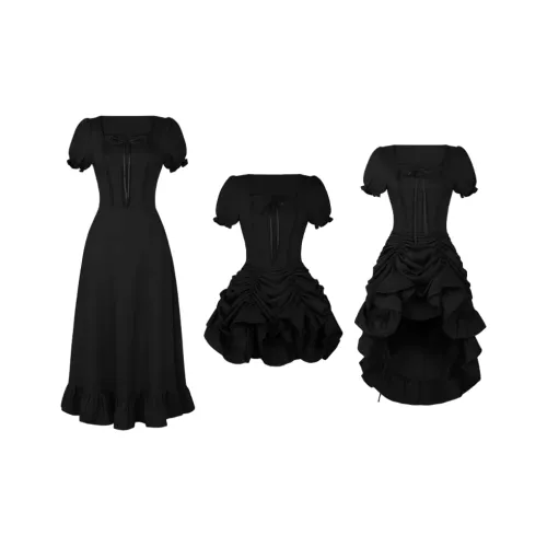 ARIADNAW STUDIO Короткий рукав Платье Женское