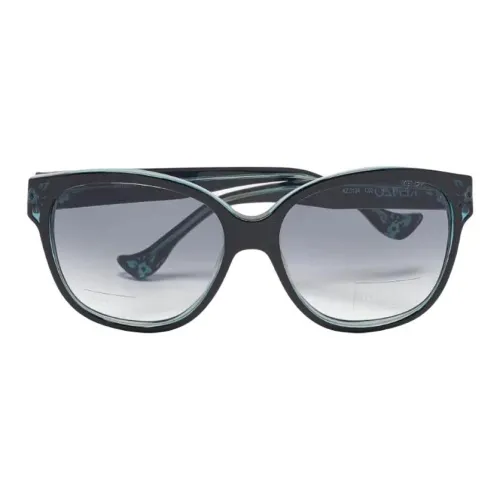 KENZO Ацетат Квадратные Солнцезащитные Очки Унисекс Черные