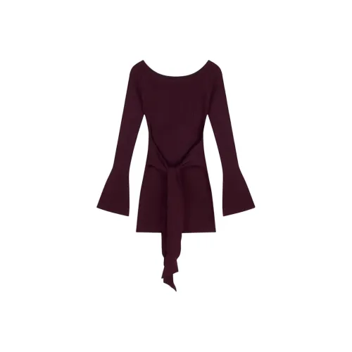 CHARM GLOW Длинное платье с длинными рукавами женское