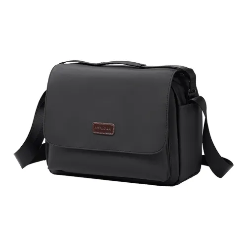 MEXICAN Смешанная ткань сумка через плечо сумка Camera стандартная унисекс черный