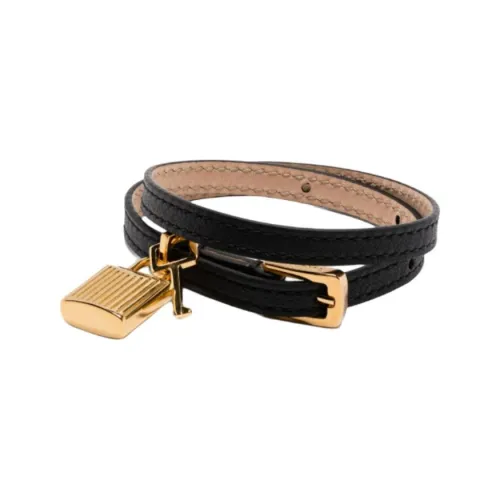 TF Телячья кожа Браслеты Женские Черный