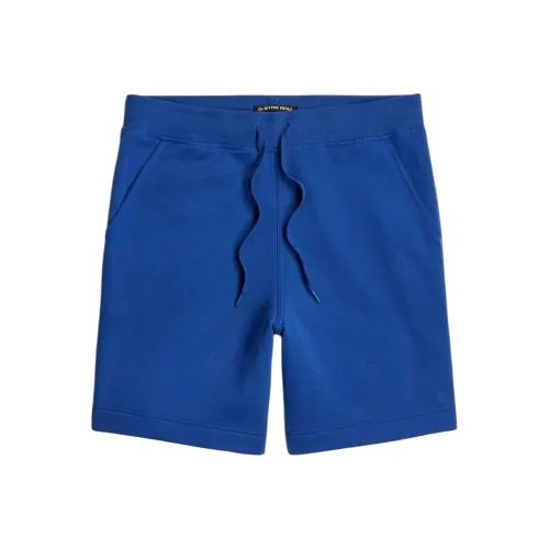 STAR RAW Medium Blue Men's Casual Shorts