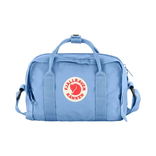 Fjallraven Kanken Виниловая Сумка через плечо большая мужская синяя