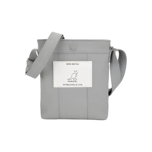 KANGOL Crossbody сумка Оливково-зеленая Унисекс