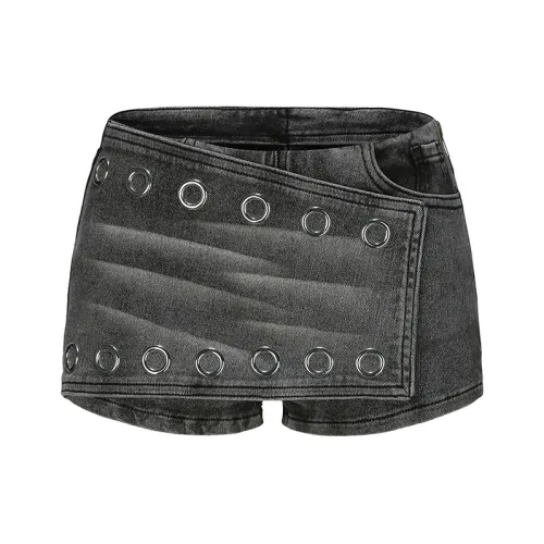 Never OFFEND L'ANGE Джинсовые шорты Женские