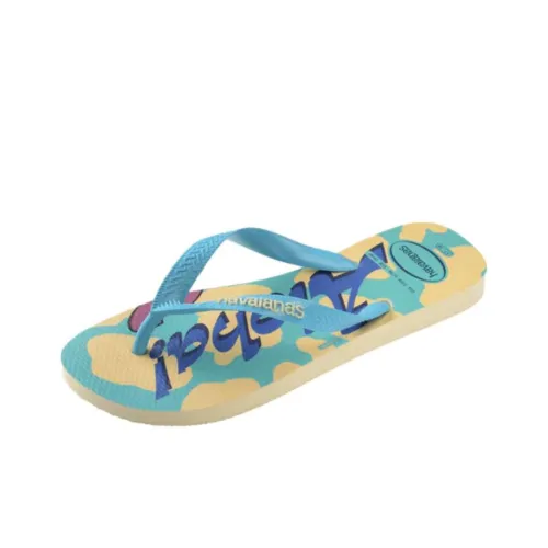 Disney x Havaianas Шлепанцы Женские Синий Желтый