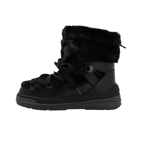 Moncler Insolu Короткие Сноубутсы Женские Черные