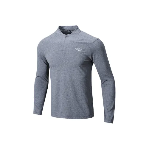 Muscle Dog T-Shirt Мужская Темно-Фотиния Серый