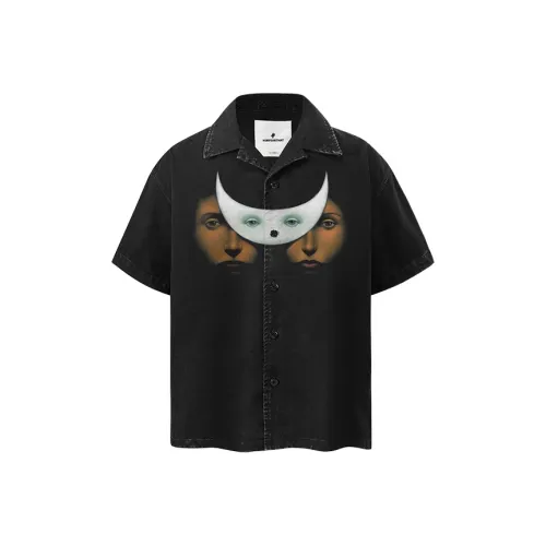 FOR FEAR THAT Hardcore Черный Унисекс Рубашки