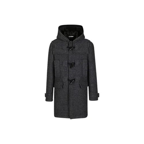 Valentino Темно-серый мужской пальто