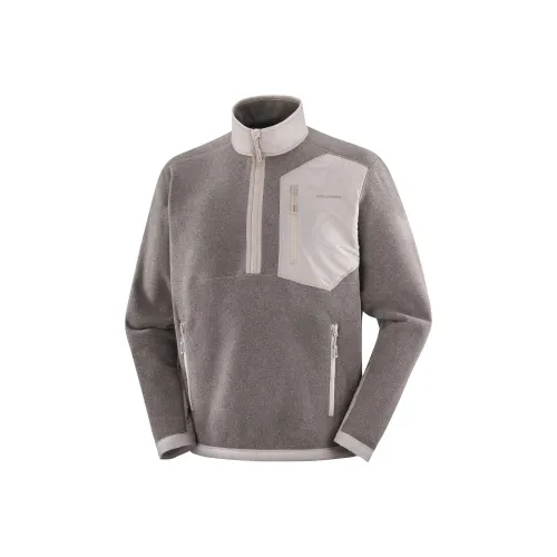 Salomon Collaboration Мужские Толстовки Железно-Серого Цвета