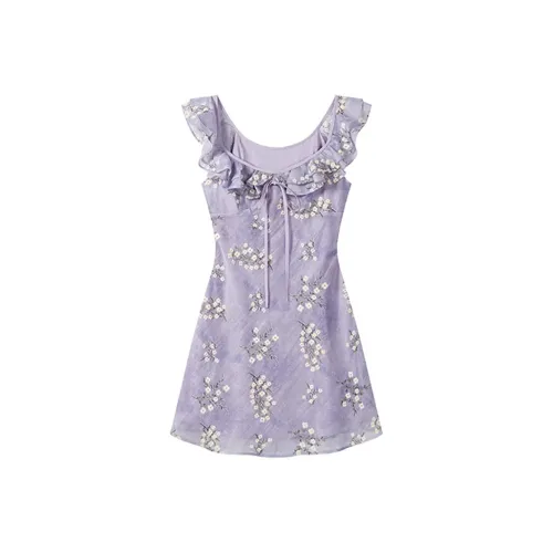 ABBY GODDESS Короткое платье с короткими рукавами женское