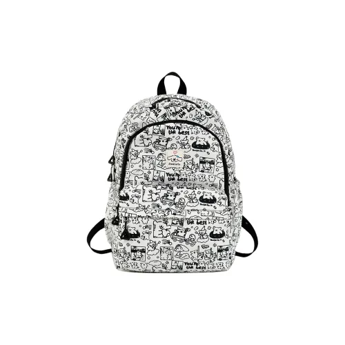 Vack Нейлон Рюкзак Унисекс Черный Желтый Зеленый Синий Розовый