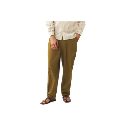 ANTIK BATIK Зеленый Мужские Повседневные Штаны