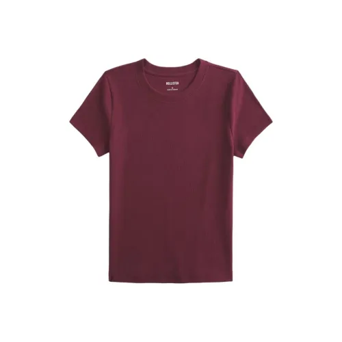 Hollister Red Женские T-рубашки