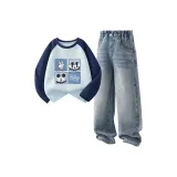 Ди Квадрат Облако Глазурь Синий+Однотонный Морская Соль Синий