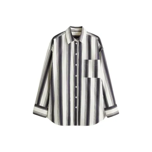 H&M Белый/Полосы Женские Рубашки