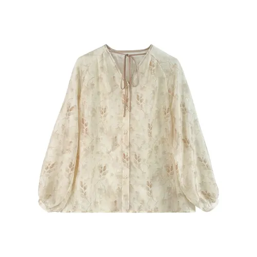 JK&JS Абрикос Женские Рубашки