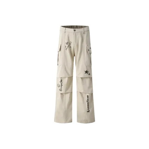 Qnxeey Унисекс Карго Брюки