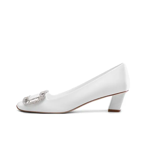 Siwei Квадратный каблук Высокие каблуки Женские Белые