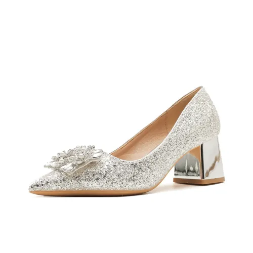 Varib Грубый каблук Высокие каблуки 5 см Женские