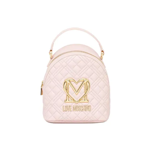 LOVE MOSCHINO Телячья кожа с полиуретаном рюкзак женский розовый