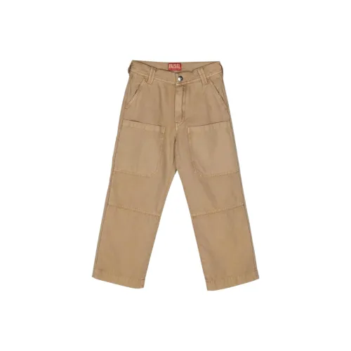 DIESEL Коричневый Kids Карго Брюки