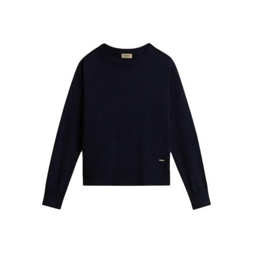 WOOLRICH Темно-синие женские свитера