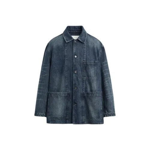 ZARA ORIGINS Синий Мужской Джинсовые куртки