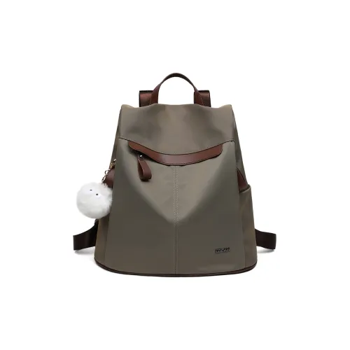 EBLAN Ткань Рюкзак Стандартный Женский Слон Серый