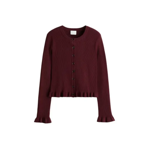 H&M Бургунди Женский Трикотаж