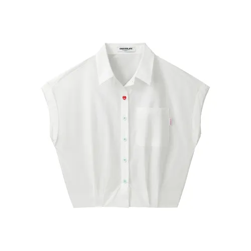 CHOCOOLATE Белые Женские Рубашки
