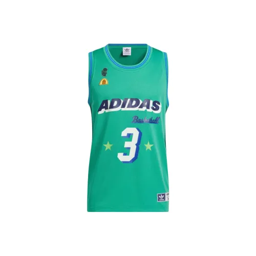 Adidas Originals HOOP YORK CITY Джерси Баскетбол Джерси Унисекс Light Газон Зеленый