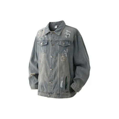METE WHALE MT Denim Jacket Unisex