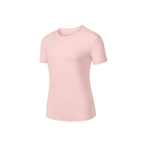 Erke Variety Training Collection T Shirt Women's Salmon Pink
