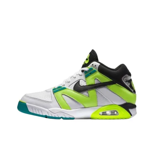 Nike Air Tech Challenge 3 Поддержка Баскетбольные кроссовки Унисекс Белый