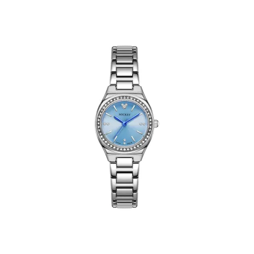 Disney MICKEY Collection Кварцевый механизм Сплав Ремешок Часы Женские Жемчужная раковина Циферблат