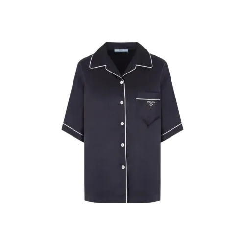 PRADA Фиолетовые Женские Рубашки