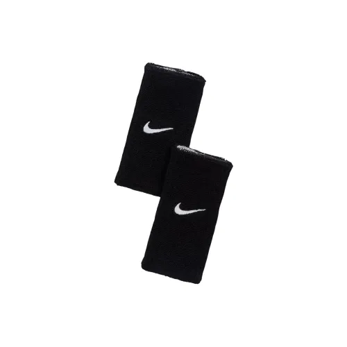Nike Хлопок Наручные повязки Унисекс Черный