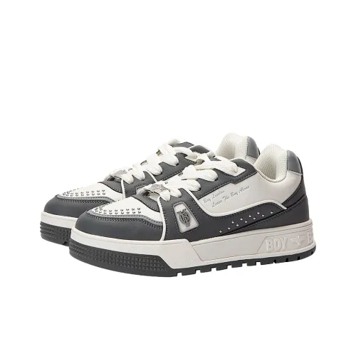 Boy London Дышащий Низкий Топ Casual Унисекс Серый