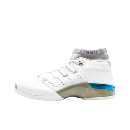 Jordan Air Jordan 17 Винтажные баскетбольные кроссовки Мужской Белый