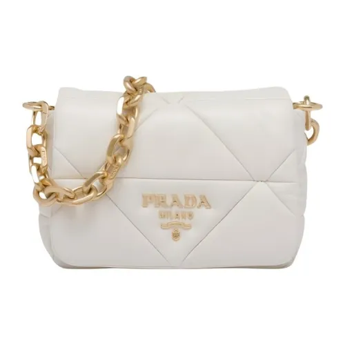 PRADA Овчина Сумка через плечо Женская Белая
