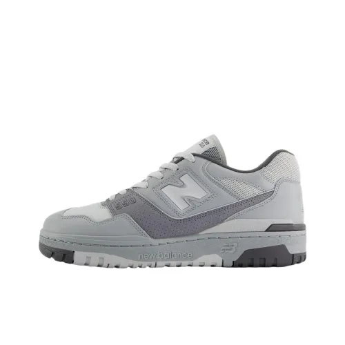New Balance NB 550 Low Топ Винтажные Баскетбольные Кроссовки Унисекс Серый