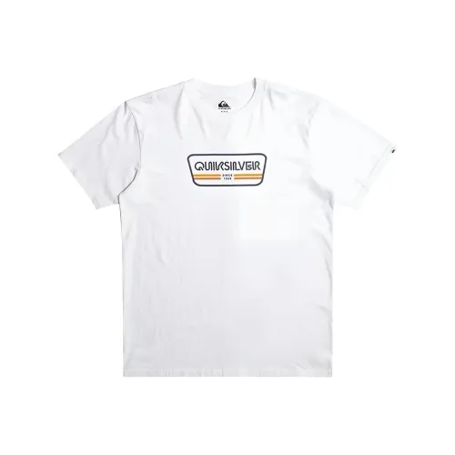 Quiksilver Белая Мужская Футболка