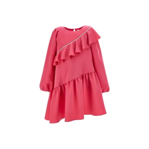 MONNALISA Красные Детские Платья