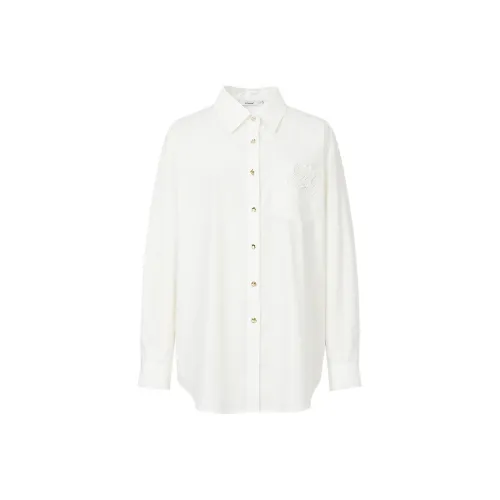 Hopeshow Натуральный Белый 001 Женские Рубашки